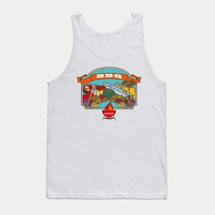 BBQ Autumn Sitcker Tank Top